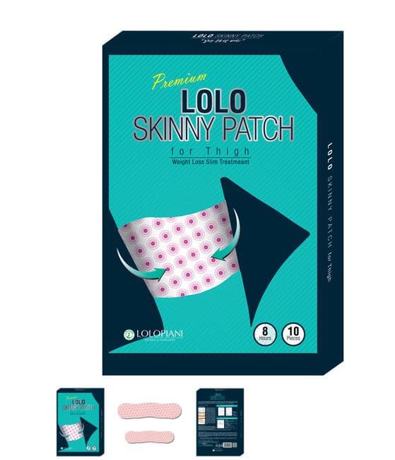 Korean Cosmetics_ Loloskinny Patch for Thigh